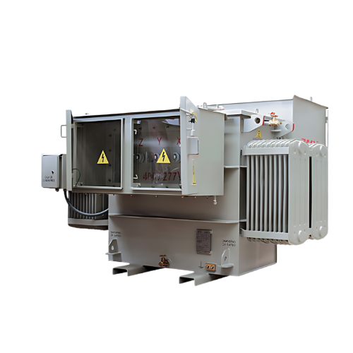 Conventional three-phase oil transformer